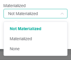 image materialized