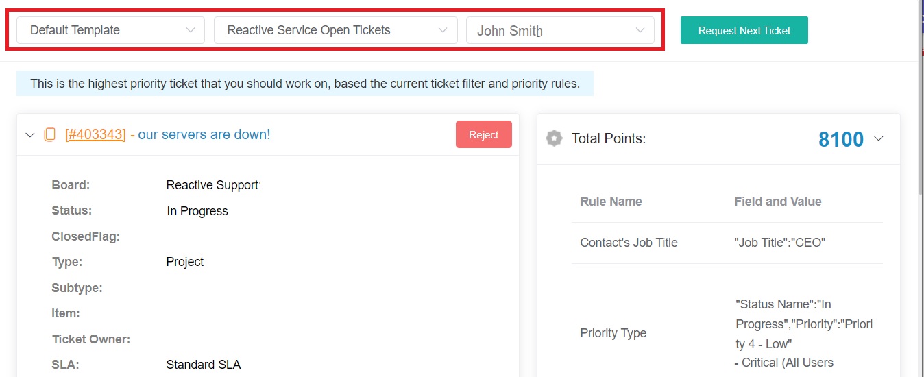 NextTicket portal