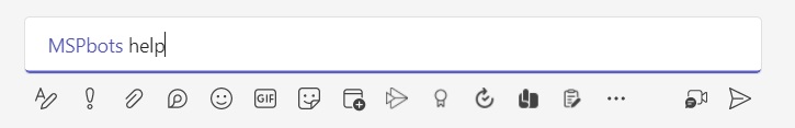mspbots help