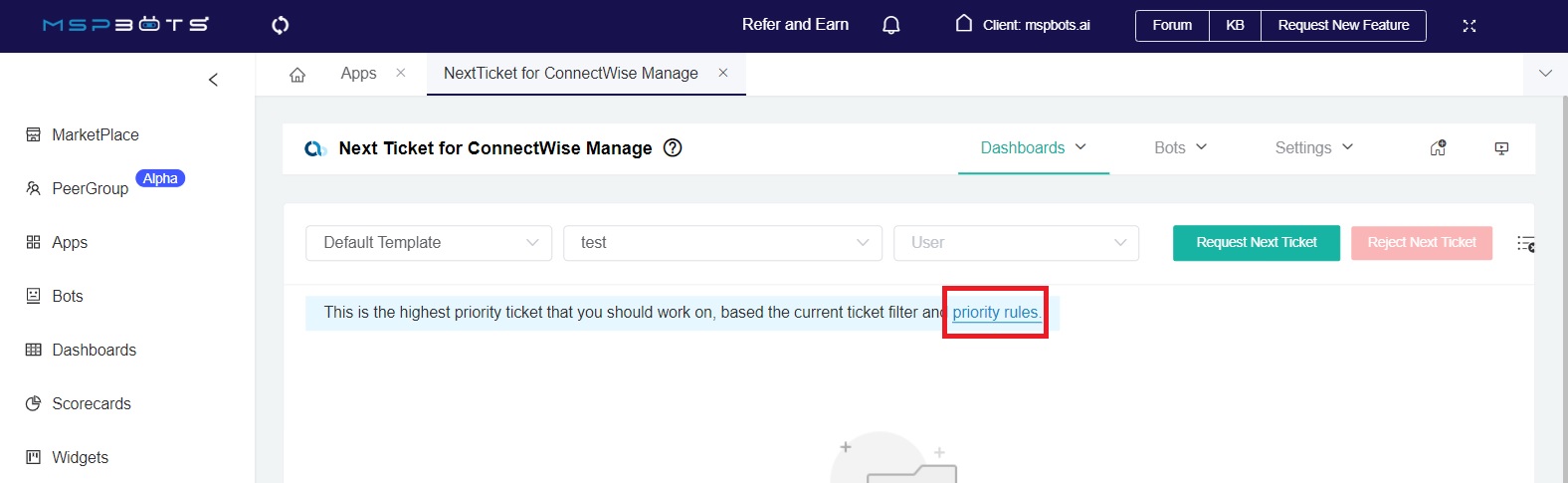priority rules