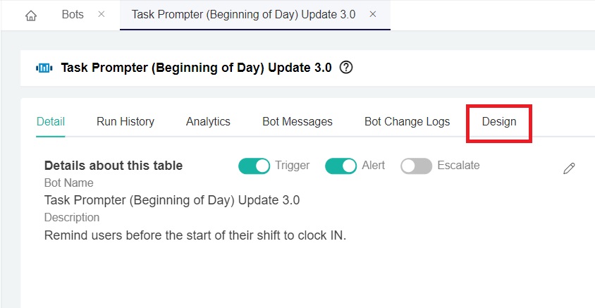 task prompter design