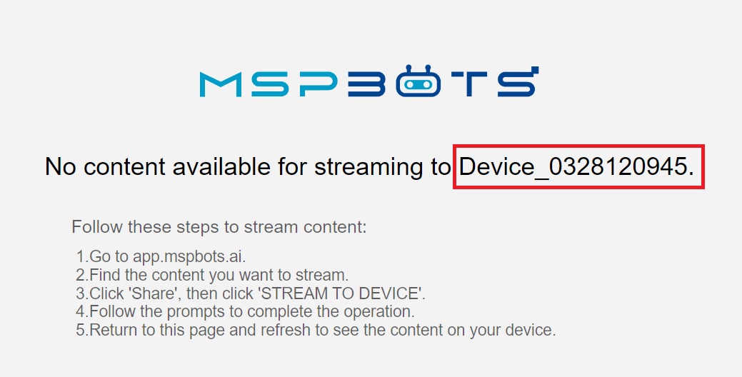 device name
