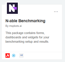 N-able Benchmarking app