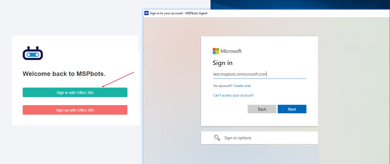 login agent client