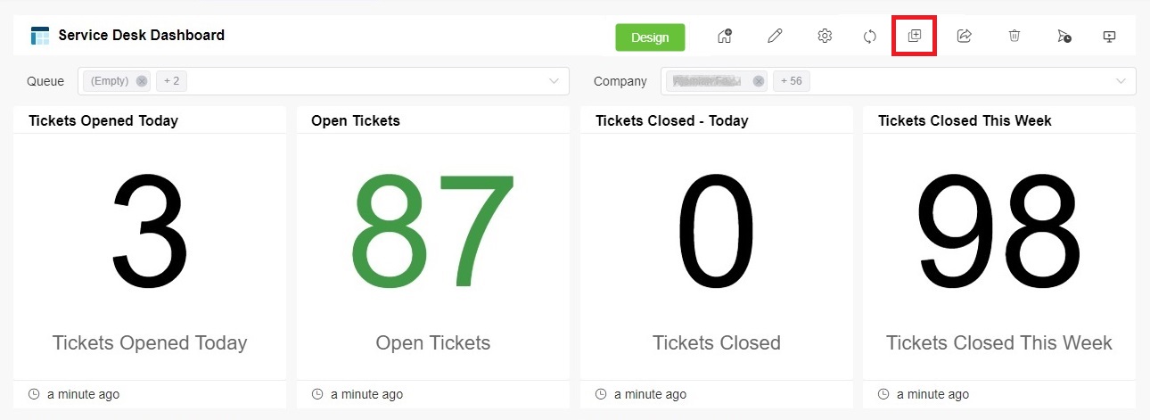 image clone the dashboard icon