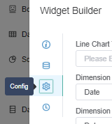 widget config