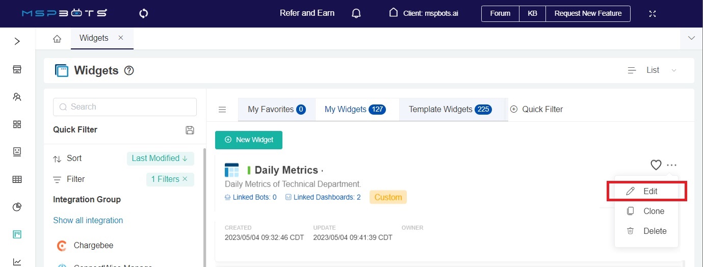Options for Custom Formatting in Your Widgets and Dashboards – MSPbots.ai