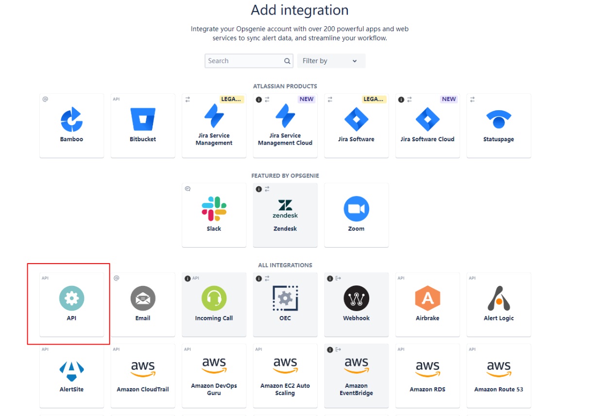API