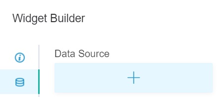 widget data source