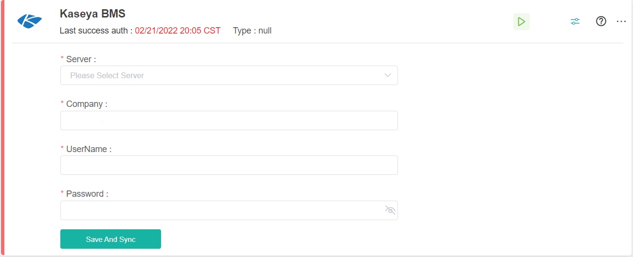 Connect Kaseya to MSPbots