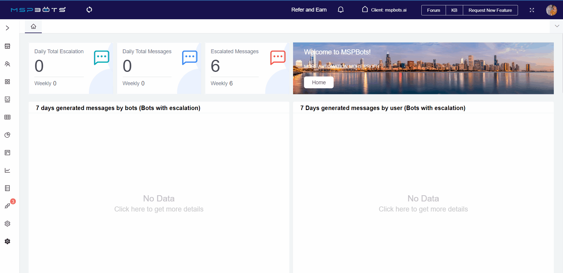 launch client portal