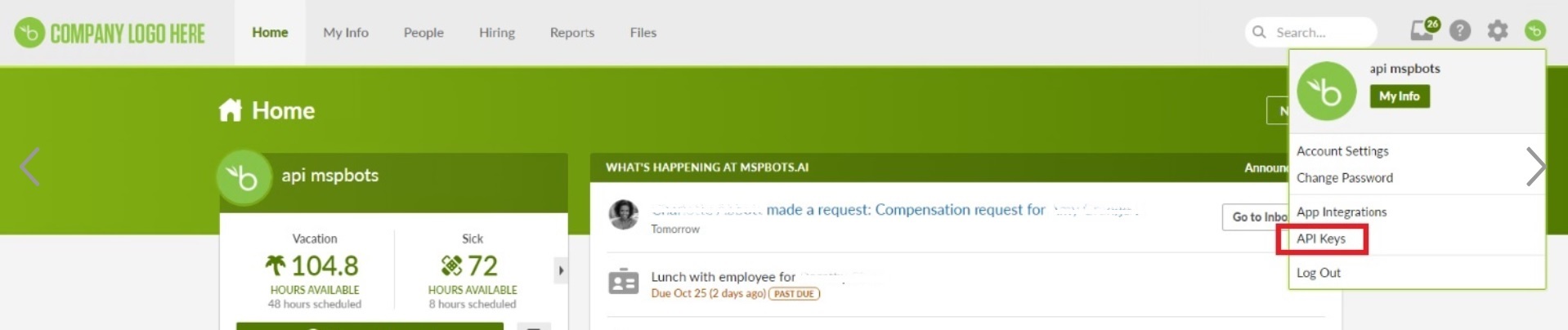 image for bamboo API link