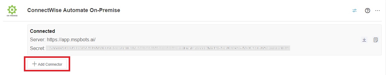 add connector