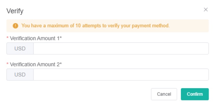 image verify amount