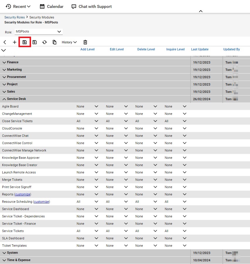 How to Set ConnectWise Account Permissions to Modify Tickets – MSPbots.ai